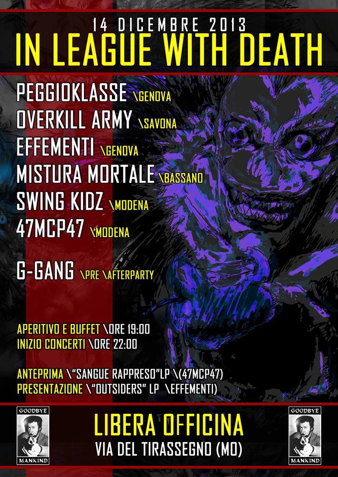 serata hip-hop 13-12-2013